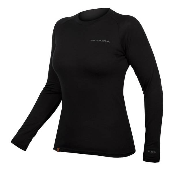 Women's BaaBaa Blend L/S Baselayer - Black