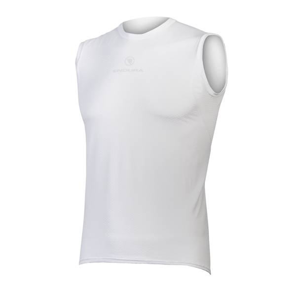 Translite Sleeveless Baselayer II - White