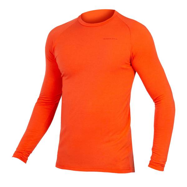 BaaBaa Blend L/S Baselayer - Paprika