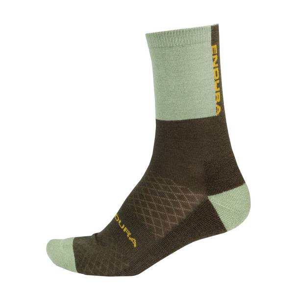 BaaBaa Merino Winter Sock - Bottle Green