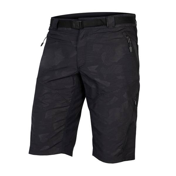 Hummvee Short with Liner - Black Camo