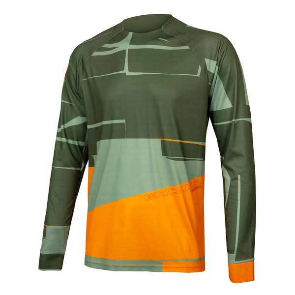 MT500 L/S Print Tee LTD - Green